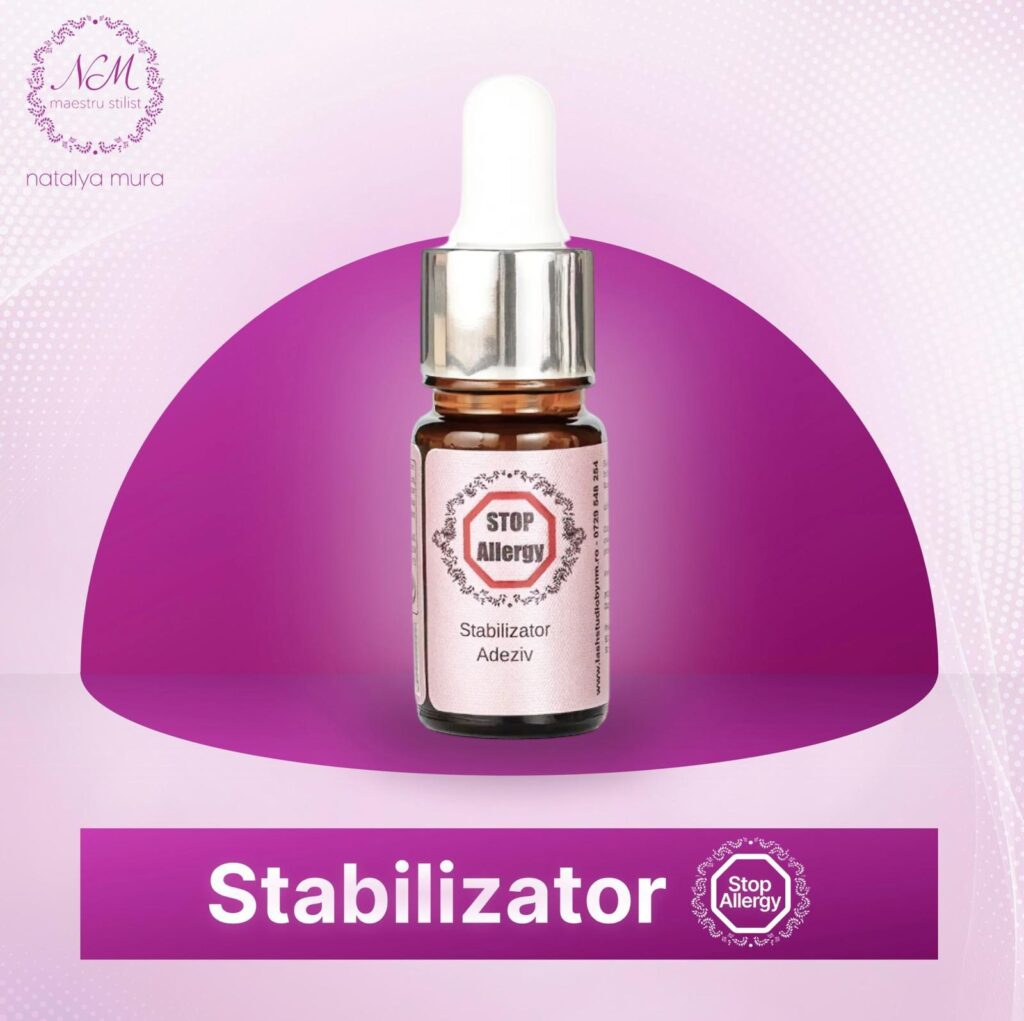 Siguranță 100% pentru clientele tale? Cu Stabilizatorul Stop Allergy, spunem stop alergiilor și iritațiilor!