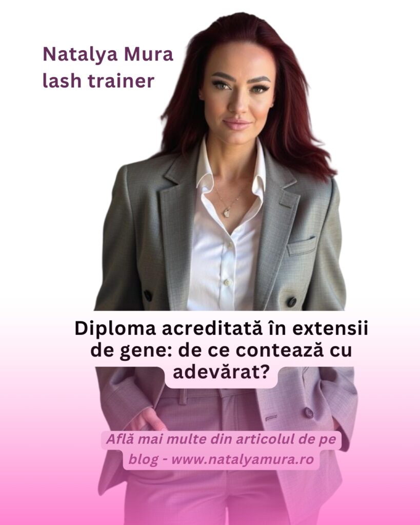 Diploma acreditată în extensii de gene: de ce contează cu adevărat?