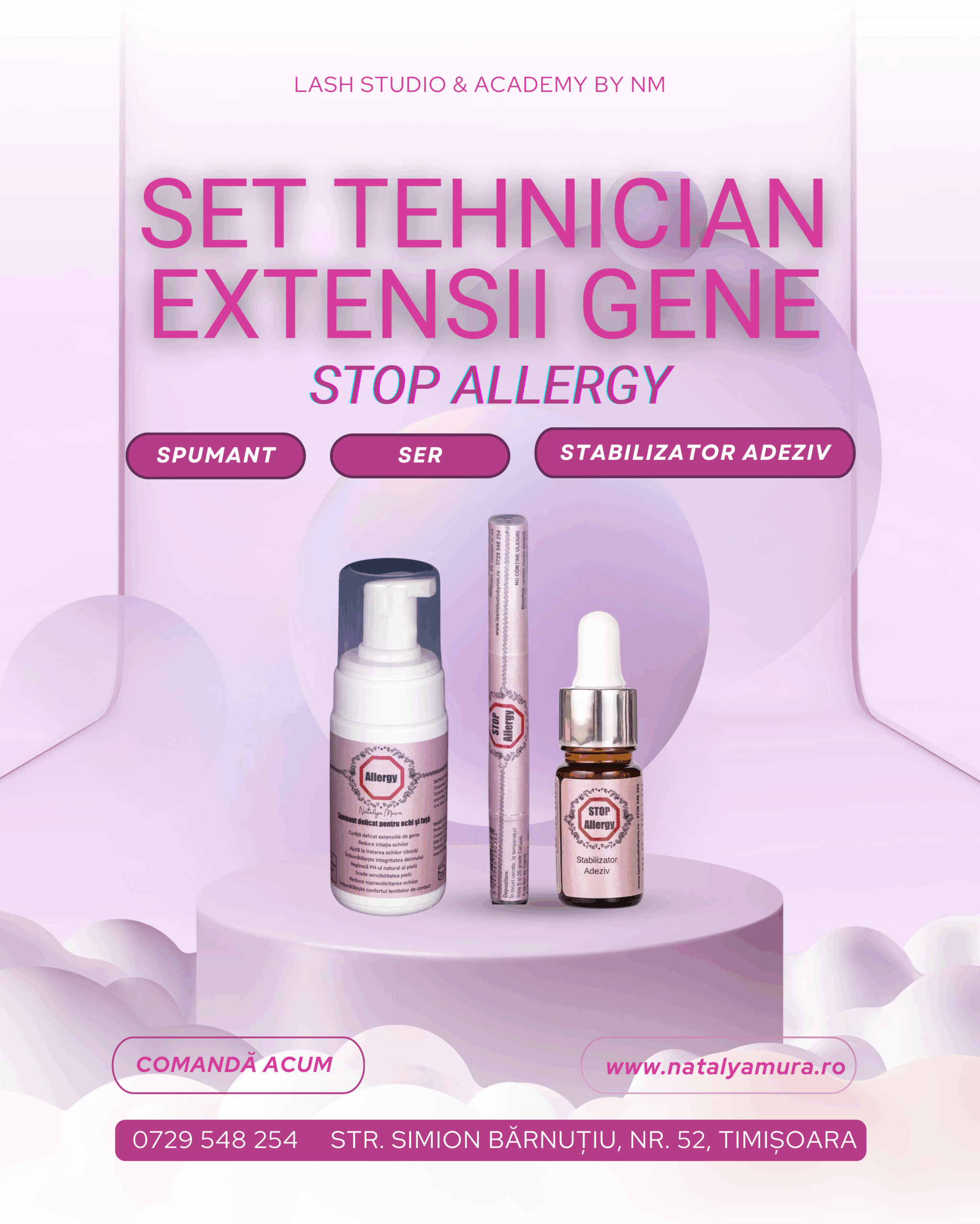 Mecanismul de apariție a alergiei oculare în cazul purtării extensiilor de gene