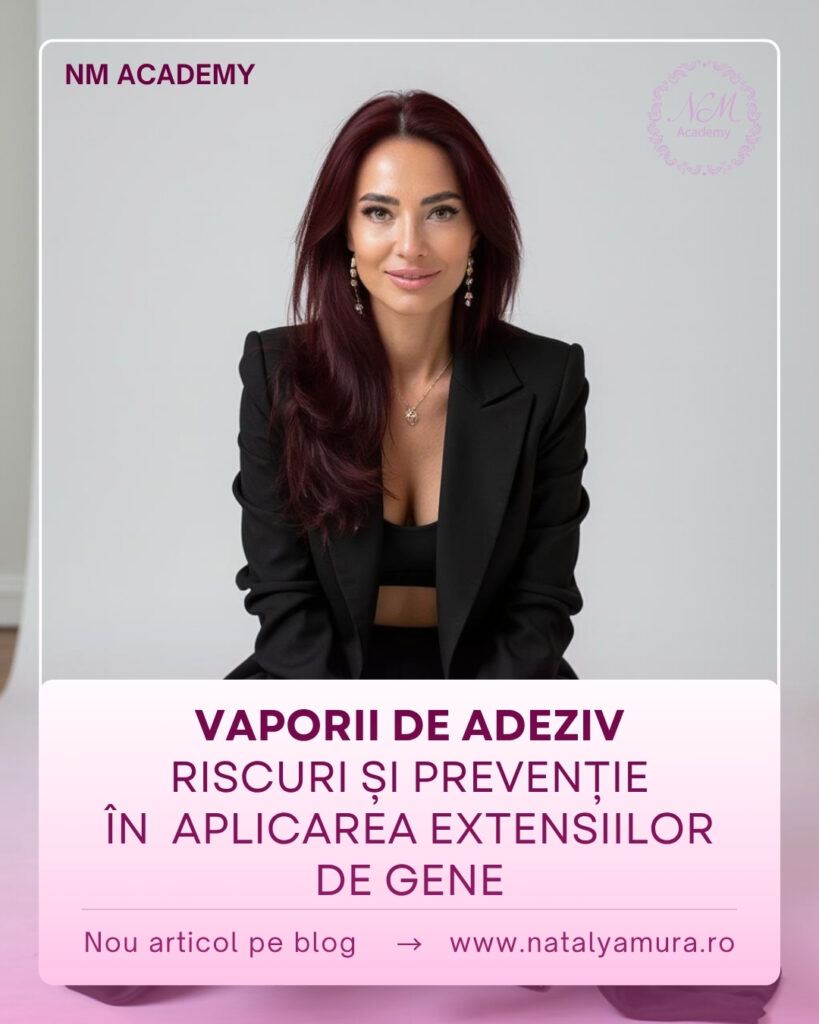 Vaporii de adeziv: riscuri și prevenție în aplicarea extensiilor de gene